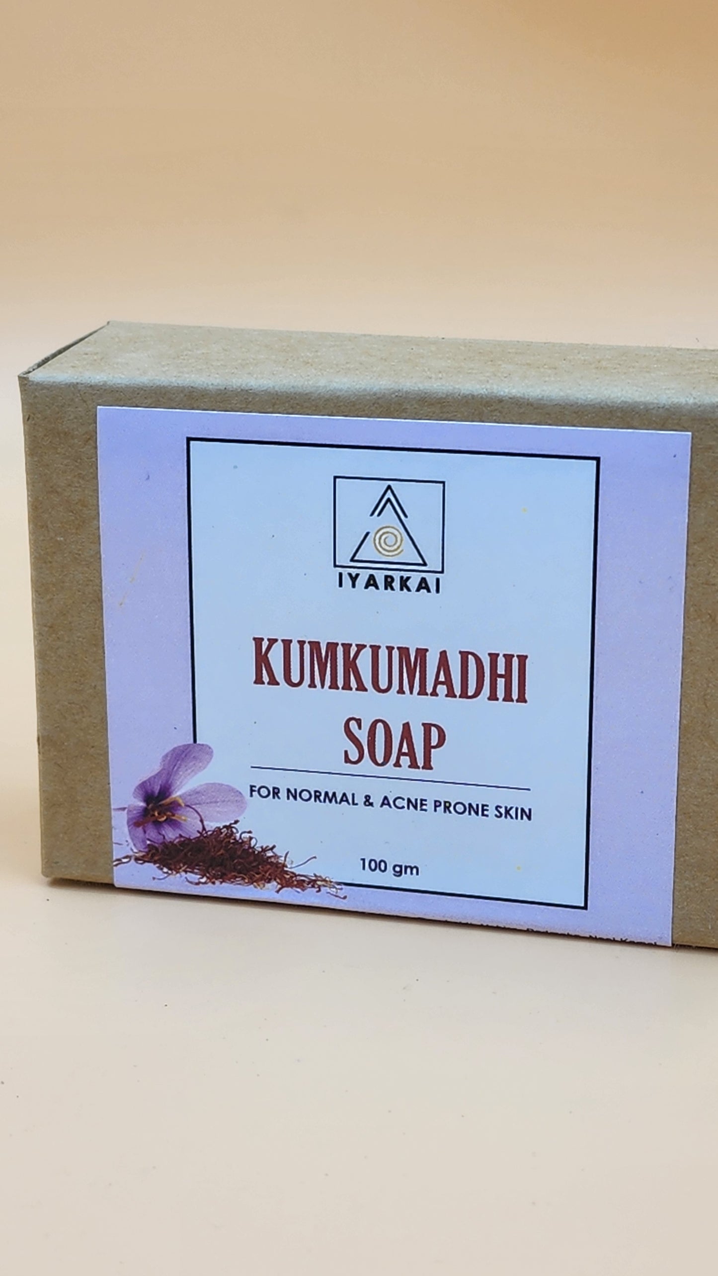 Kumkumadhi soap (100gm)with the goodness of Saffron & Lotus