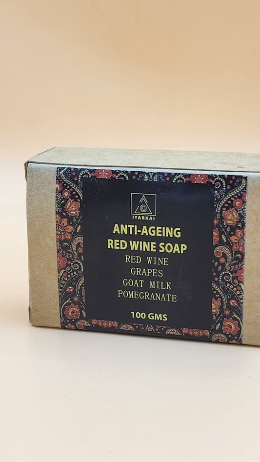 Anti Ageing Red wine soap (100gm)